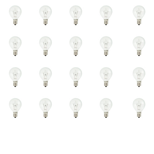 Bulbrite Industries 25 Watt G11 E12/Candelabra Dimmable 2700K Xenon